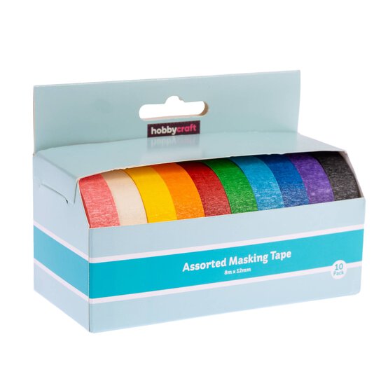 Masking Tape 12mm x 8m 10 Pack image number 4