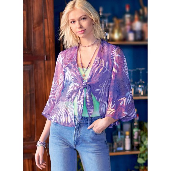 McCall&rsquo;s Bluebell Jacket Sewing Pattern M8120 (14-22) image number 5