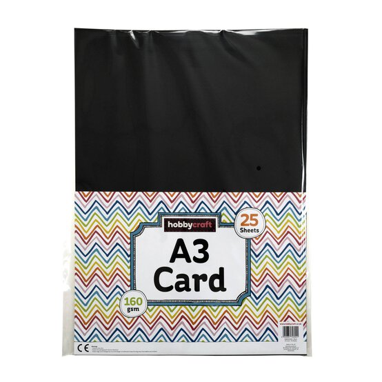 Black Card A3 25 Pack image number 6