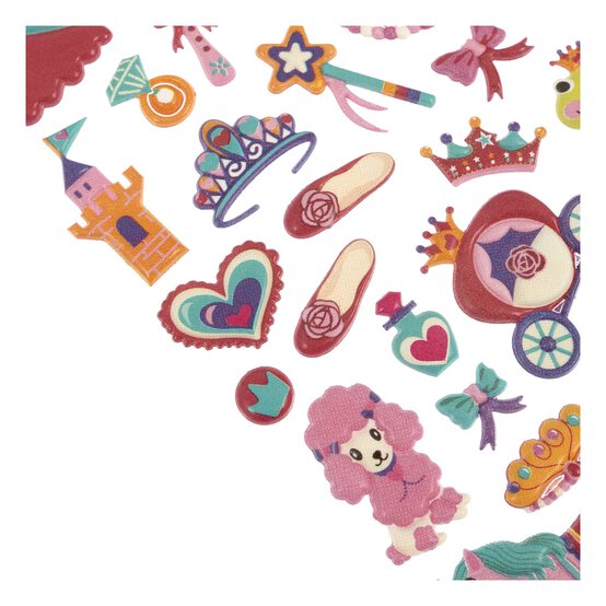 Princess Puffy Stickers image number 3
