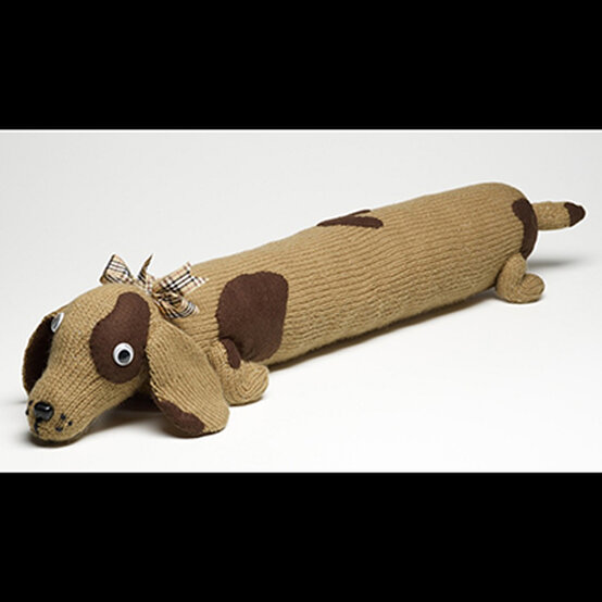 How to Knit a Dog Draught Excluder image number 1