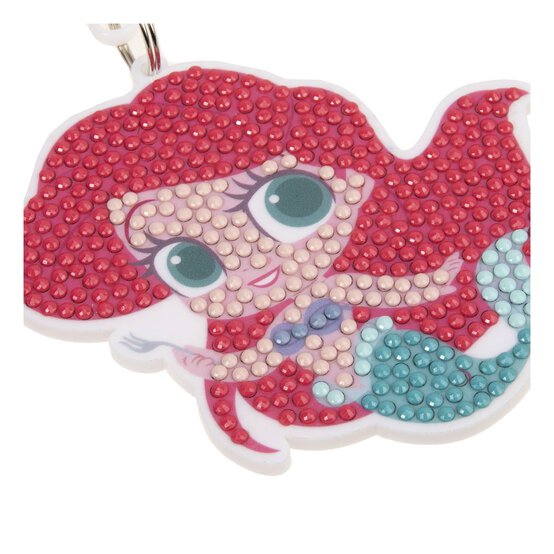 Crystal Art The Little Mermaid Bag Charm Kit image number 3