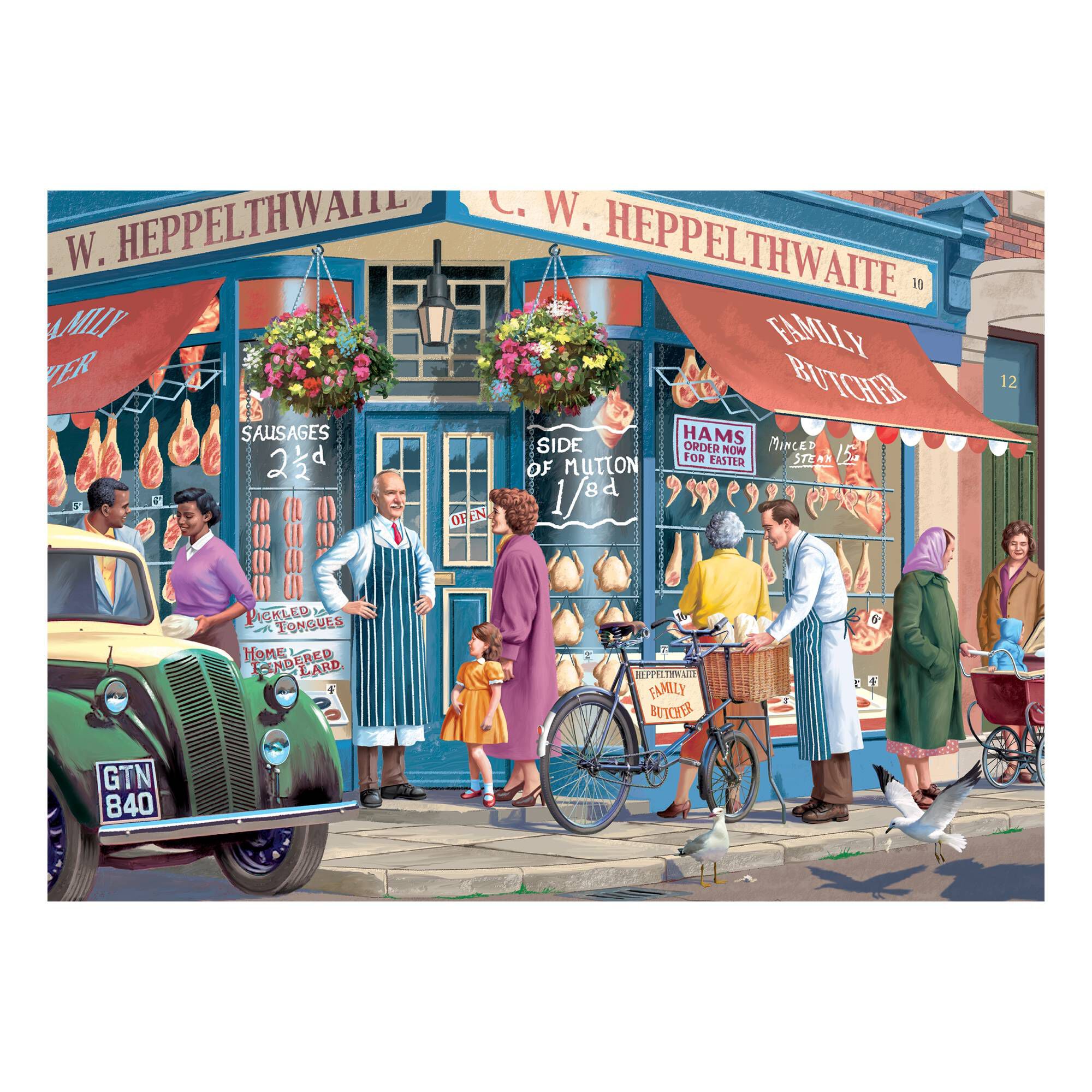 Falcon The Butchers Jigsaw Puzzle 1000 Pieces Hobbycraft