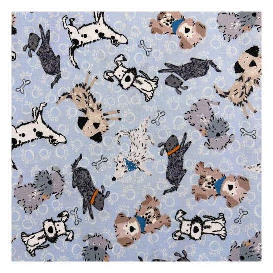 Ruff and Tumble Wagging Tails Cotton Fabric by the Metre image number 2