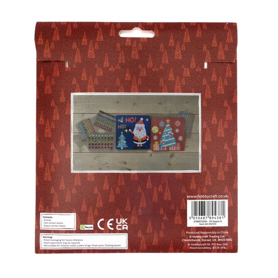 Christmas Sequin and Gem Art Kit image number 6