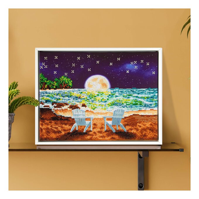 Diamond Dotz Moonlight Beach Kit 40cm x 30cm image number 1