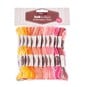 Rainbow Embroidery Floss 8m 36 Pack image number 4