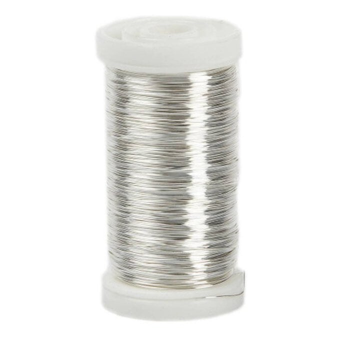 Oasis Silver Metallic Wire 45m image number 1