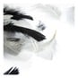 Black and White Harlequin Feather Mix 5g image number 3