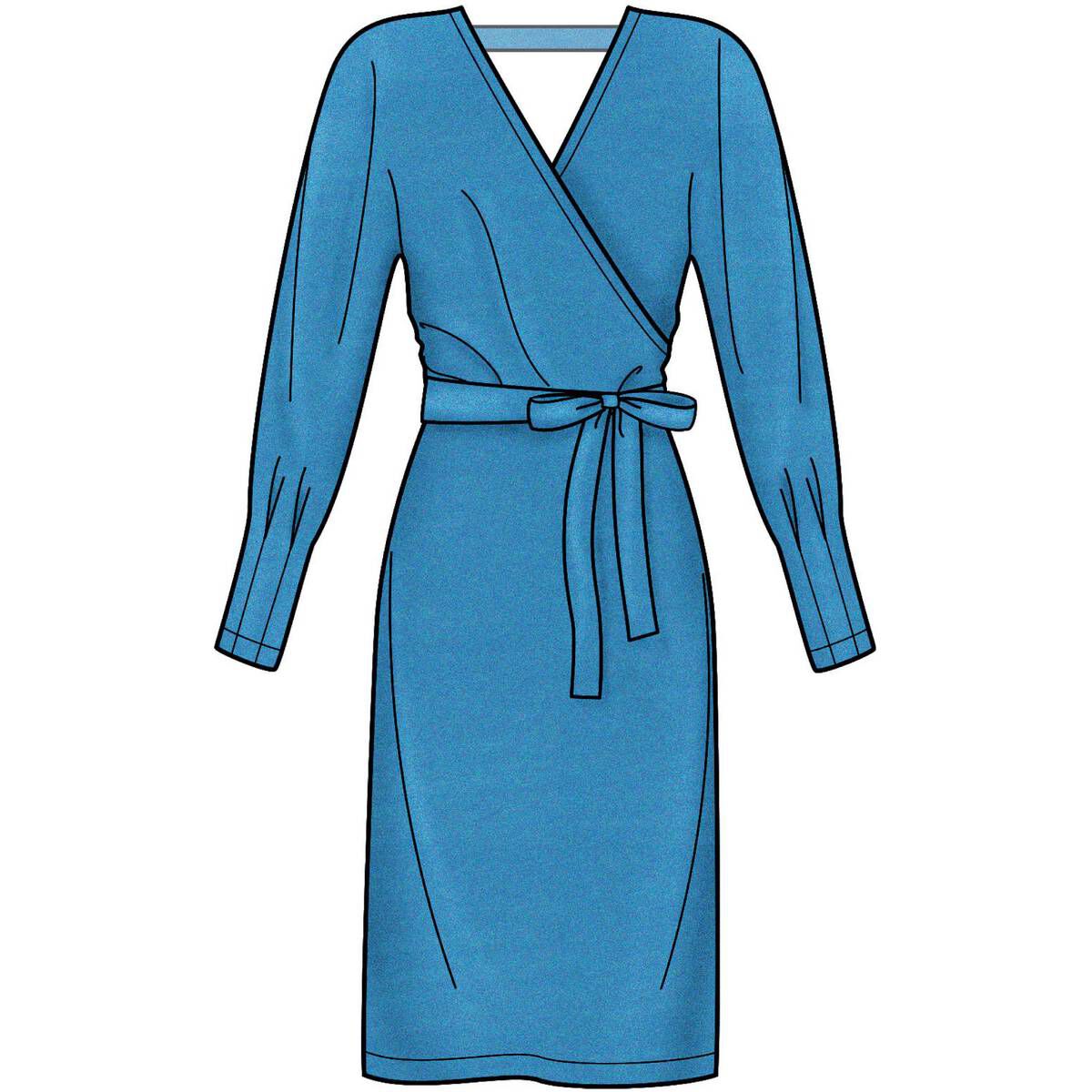 New Look Women's Knit Dress Sewing Pattern N6680 (618) Hobbycraft