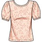 Simplicity Knit Top Sewing Pattern S9273 (XXS-XXL) image number 4