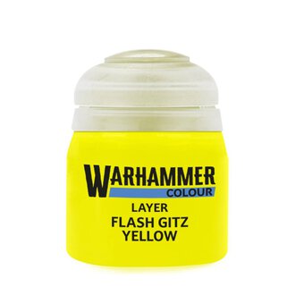 Warhammer Flash Gitz Yellow Layer Paint 12ml