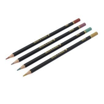 Shore & Marsh Metallic Colouring Pencils 12 Pack image number 3