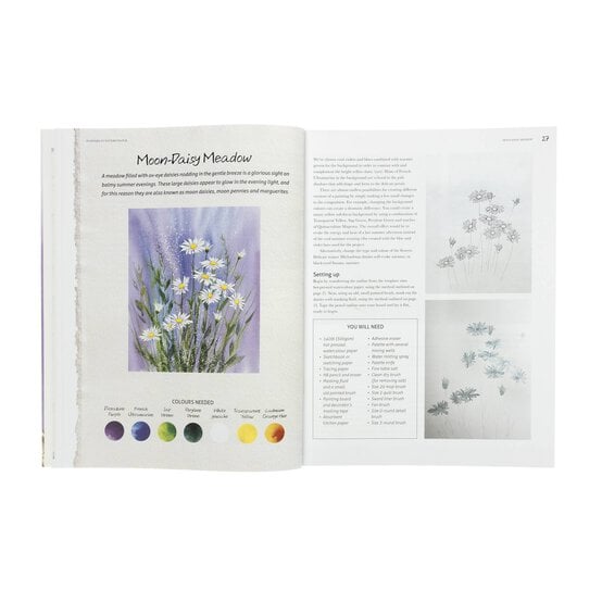 Flowers in Watercolour Book  image number 4