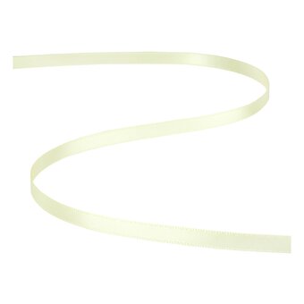 Baby Maize Double-Faced Satin Ribbon 6mm x 5m