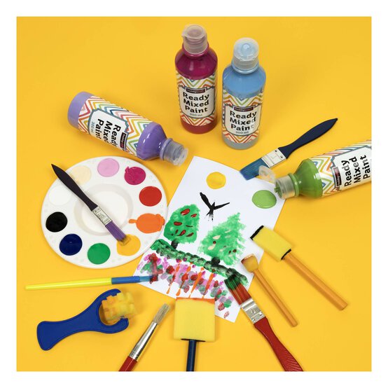 Yellow Ready Mixed Paint 300ml image number 3