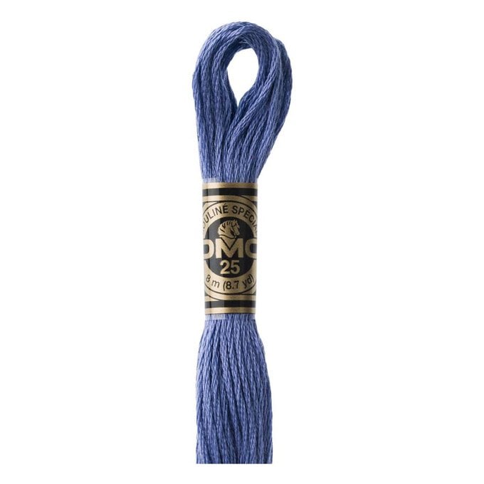 DMC Blue Mouline Special 25 Cotton Thread 8m (3807) image number 1