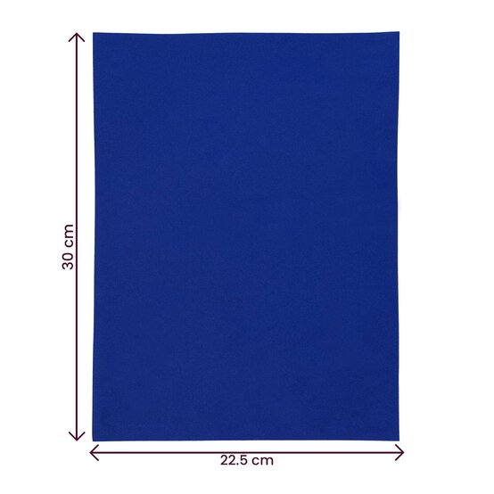 Dark Blue EVA Foam Sheet 22.5cm x 30cm image number 4
