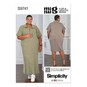 Simplicity Women's Dress Sewing Pattern S9741 (W2 20W-28W) image number 1
