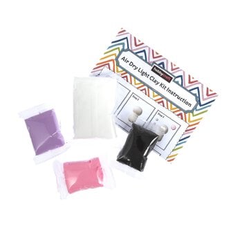 Cute Axolotl Air Dry Light Clay Kit