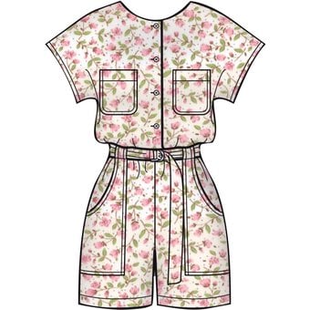 Simplicity Jumpsuit and Dress Sewing Pattern S8907 (14-22) image number 4