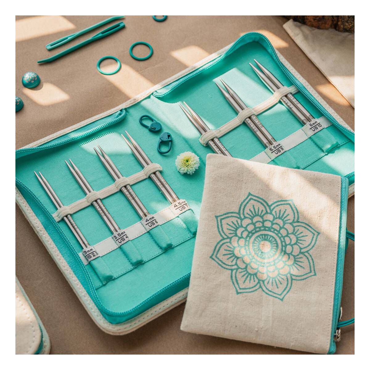 KnitPro Mindful Kindness Interchangeable Needle Set 7 Pack Hobbycraft