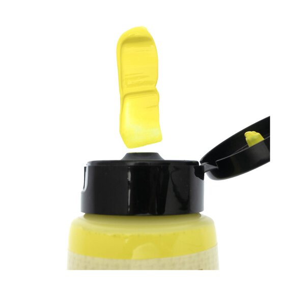 Shore & Marsh Lemon Yellow Acrylic Paint 200ml image number 2