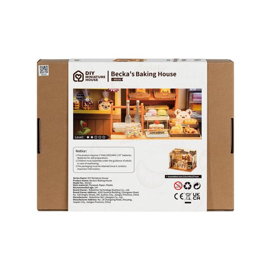 Rolife Becka’s Baking House Miniature House Kit image number 4