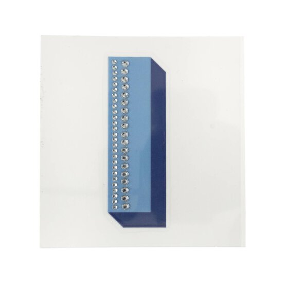 Cold Transfer and Bling Letter I Sticker Set image number 2