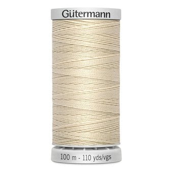 Gutermann Beige Upholstery Extra Strong Thread 100m (169)