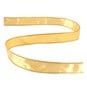 Bright Gold Wire Edge Satin Ribbon 25mm x 3m image number 1