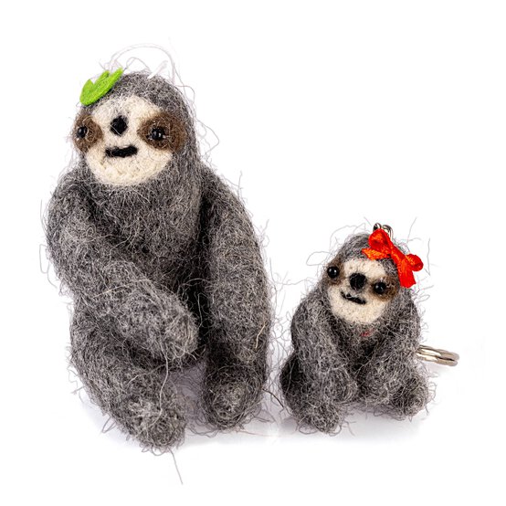 Sloths Felting Kit 2 Pack image number 2