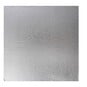Silver Square Double Thick Card Cake Board 14 Inches image number 1
