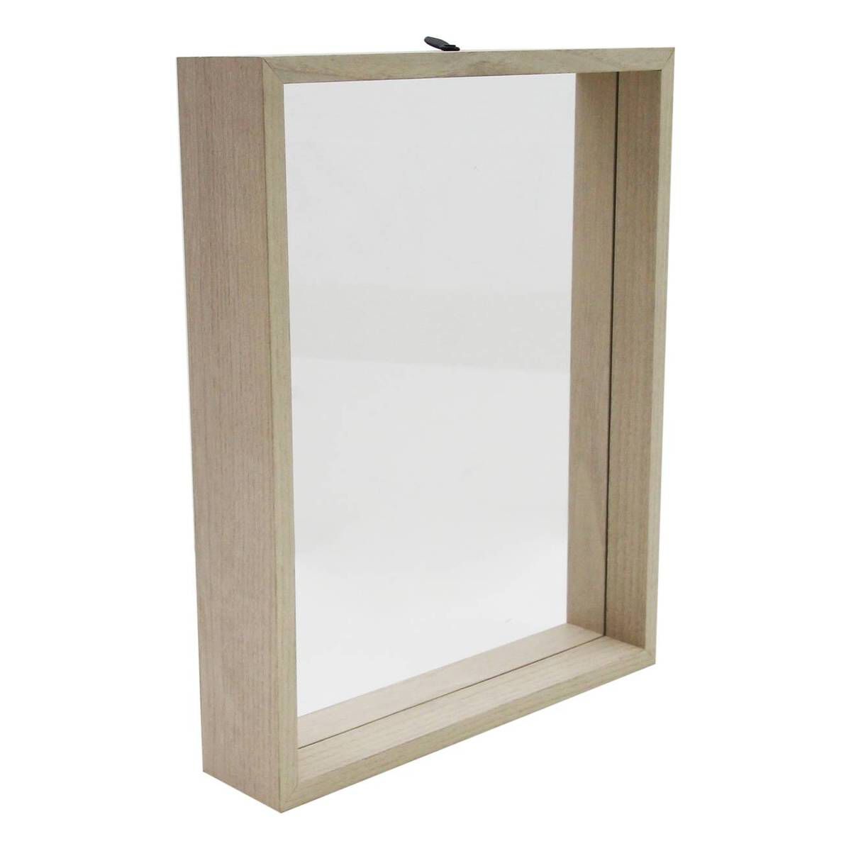 White Washed Glass Insert Frame 8 x 10 Inches Hobbycraft