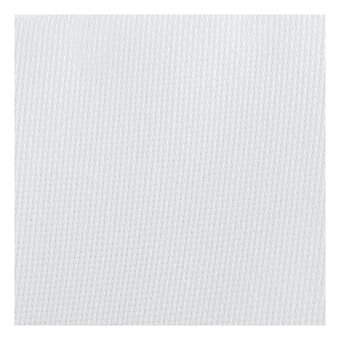 Design Works Gold Quality Aida 18 Count - White - 20x30