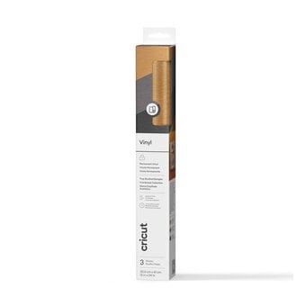 Cricut Classic Brushed Permanent Premium Vinyl 12 x 24 Inches 3 Pack
