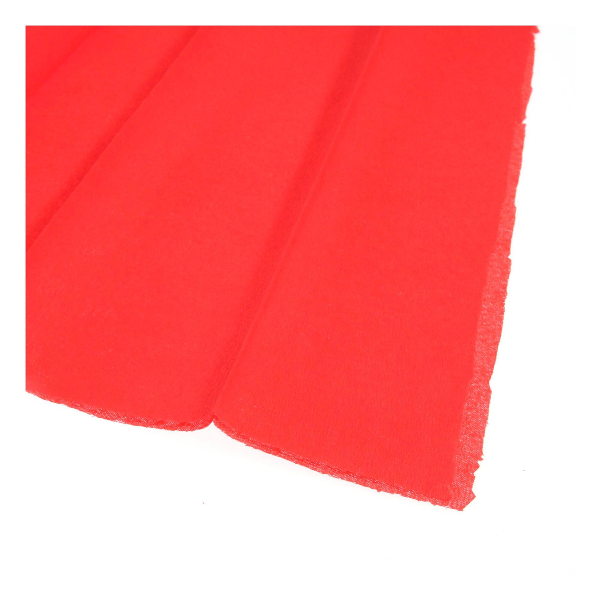 Red Crepe Paper 100cm x 50cm Hobbycraft