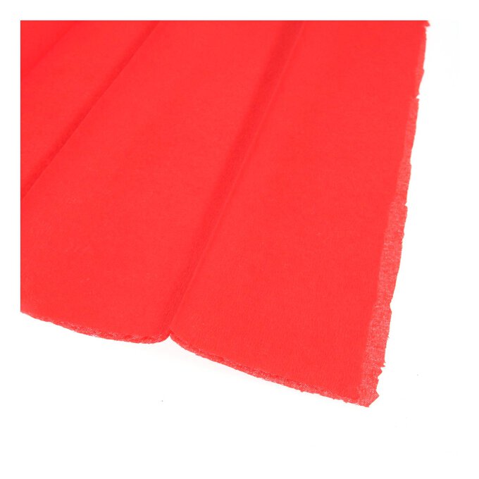 Red Crepe Paper 100cm x 50cm