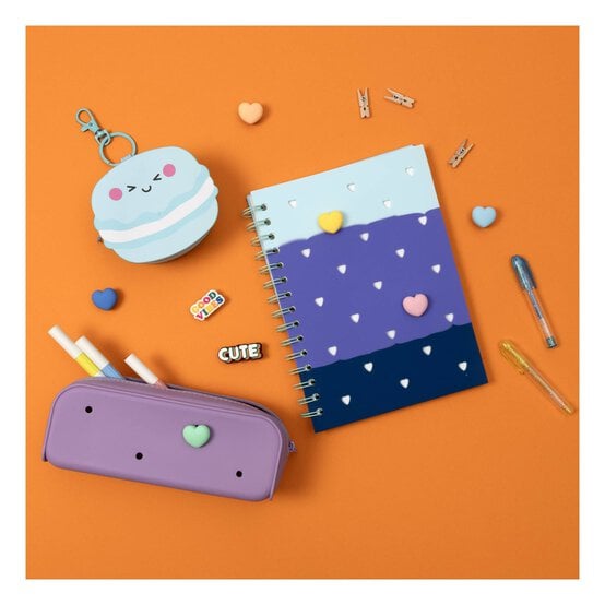 Multicolour Blue Charm Notebook A5 image number 2