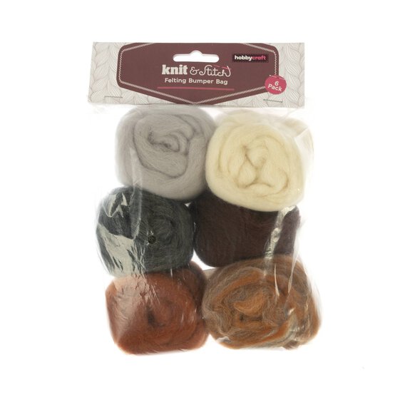 Natural Felting Bumper Bag 6 Pack image number 4