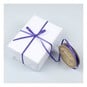 Purple Double-Faced Satin Ribbon 3mm x 5m image number 3