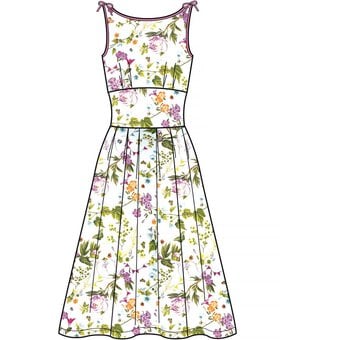 New Look Women's Dress Sewing Pattern N6665 image number 4