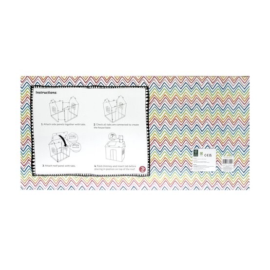 Colour-In Cardboard Unicorn House image number 3