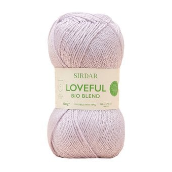 Sirdar Filtered Lilac Loveful Bio Blend Chunky 100g