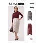 New Look Women&rsquo;s Wrap Skirt Sewing Pattern N6813 (S-XL) image number 1