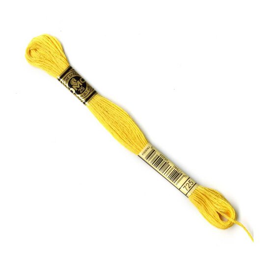 DMC Yellow Mouline Special 25 Cotton Thread 8m (725)