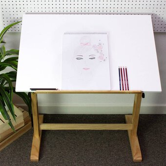 Hobbycraft Sketching Table 90cm x 60cm x 83cm image number 3