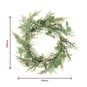 Eucalyptus and Fern Wreath 53cm image number 4