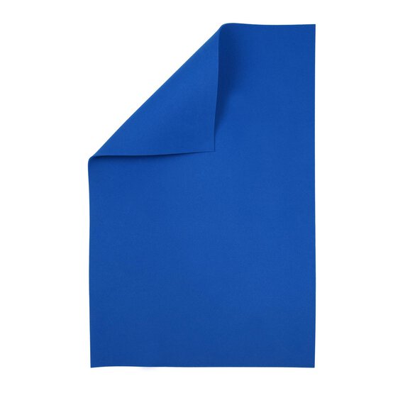 Blue EVA Foam Sheet 45cm x 30cm image number 1