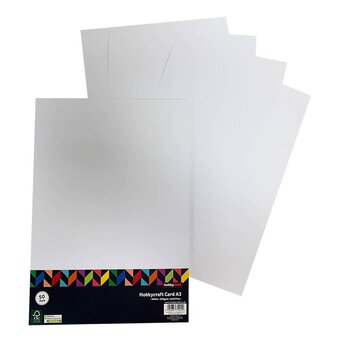 White Card A3 50 Pack